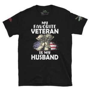 My Favorite Veteran is My Husband T-Shirt