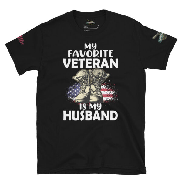 My Favorite Veteran is My Husband T-Shirt